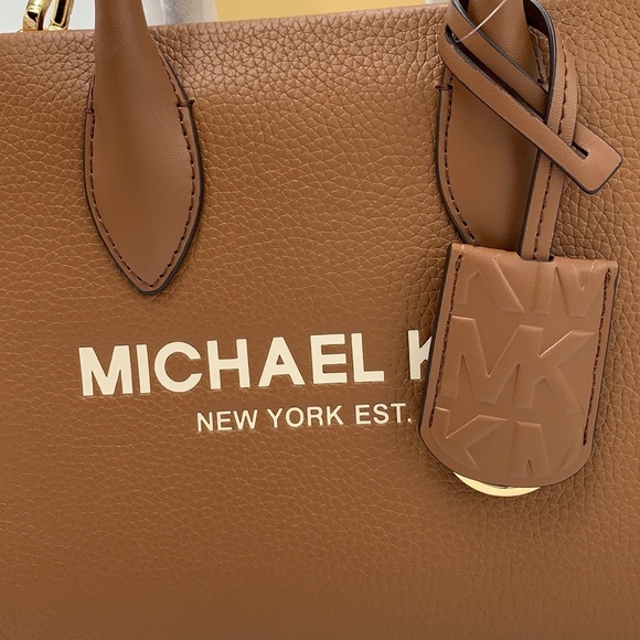 MICHAEL KORS Mirella Small Shopper TZ XBody Pebbled Leather Crossbody
Luggage - Picture 6 of 16